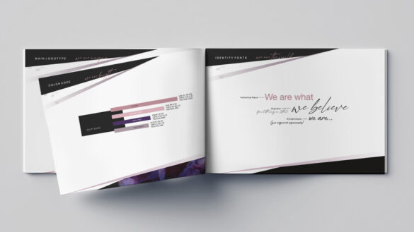 Дизайн брендбуку для Agoista. Креативна агенція KENGURU