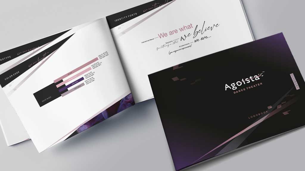 Дизайн брендбуку для Agoista